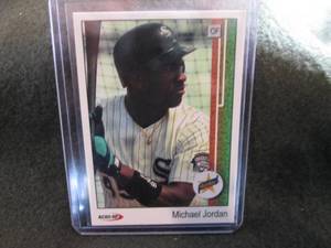 lot 97 image: Aceo Rp Michael Jordan Baseball Car...
