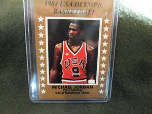 lot 98 image: 1984 Michael Jordan USA Olympic Bas...