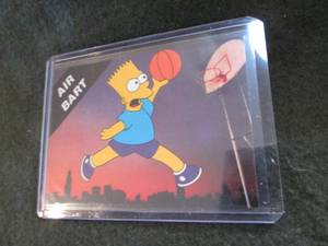 lot 99 image: Air Bart Card...