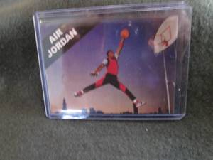 lot 102 image: Air Jordan Card...