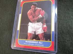 lot 103 image: Muhammad Ali Card...