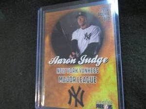 lot 109 image: 2015 Rookie Phenom Aaron Judge Card...