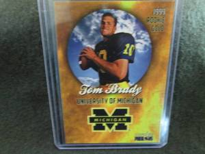 lot 115 image: 1999 Rookie Phenom Tom Brady Card...
