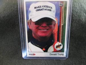 lot 117 image: Aceo Rp Donald Trump Card...