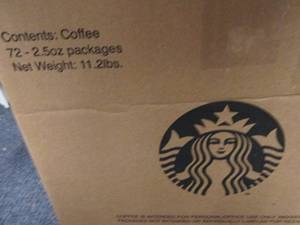 lot 157 image: Case of 4-18ct boxes- 2.5 oz pks St...