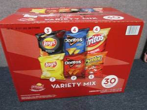 lot 170 image: 30ct -Frito Lay Variety Pack...