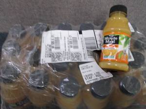 lot 182 image: 24- 10 oz Bottles Minute Maid Orang...