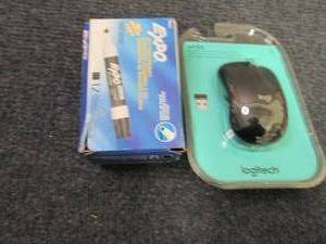 lot 213 image: Logitech Wireless Mouse, Expo Dry E...