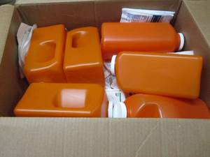 lot 216 image: 24 Hour Urine Containers, 2x2s, Abd...