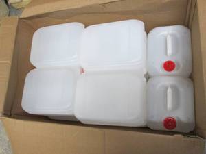 lot 219 image: 10 Large Plastic Jugs...