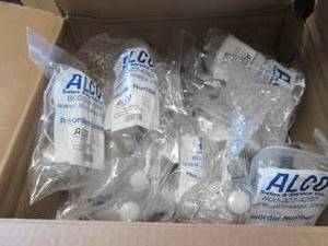 lot 263 image: Box of ALCO AntiFog Safety Glasses...