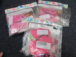 lot 306 image: 3- 48 pks Butterfly Stickers...