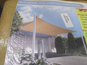 lot 317 image: 10x10 ft Sun Shade Sail...