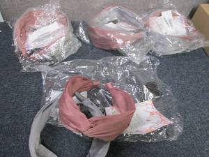 lot 340 image: 4- 2pks Twist Head Bands...