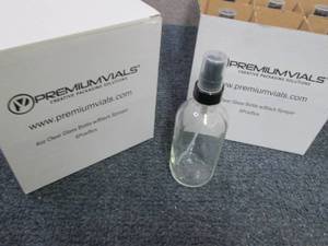 lot 349 image: 2- 6pks 4 oz Clear Sprayer Bottles...