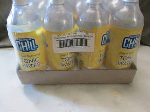 lot 406 image: 12- 1L Bottles Super Chill Tonic Wa...