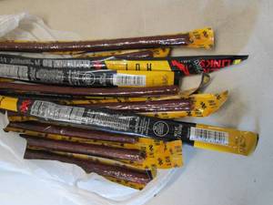 lot 422 image: 12- 2.2 oz Jack Links Hot Beef Stic...