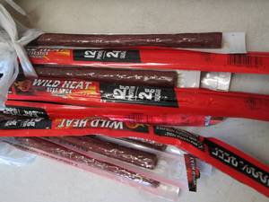 lot 427 image: 12 Jack Links Wild Heat Beef Sticks...