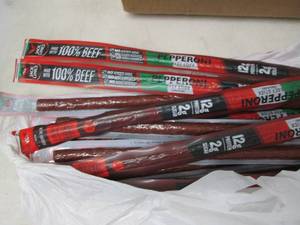 lot 435 image: 12 Jack Links Pepperoni Beef Sticks...