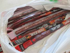 lot 439 image: 12 Jack Links Wild Heat Beef Sticks...