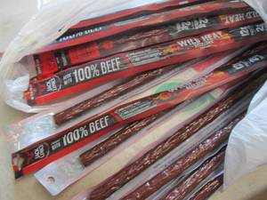 lot 441 image: 12 Jack Links Wild Heat Beef Sticks...