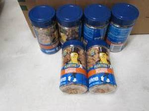 lot 448 image: 6- 7oz Jars Planters Honey Roasted ...