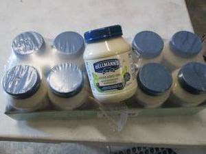 lot 458 image: 10- 24 oz Jars Hellmans Avocado Oi...