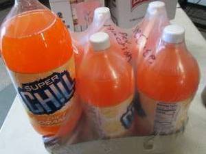 lot 476 image: 6- 2L Bottles Super Chill Diet Oran...