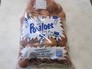 lot 500 image: 20 lbs Minnesota Grown Potatoes...