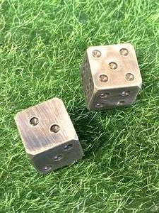 Solid Brass Dice