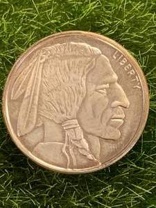 .999 Silver Bison  Sioux 12oz Round