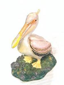 Bjorca Pelican Trinket  Jewelry Box (expensive)