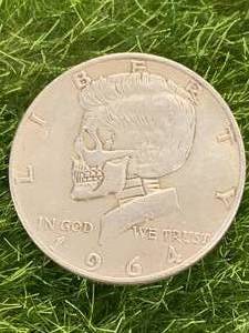 Kennedy Half Dollar Hobo Coin