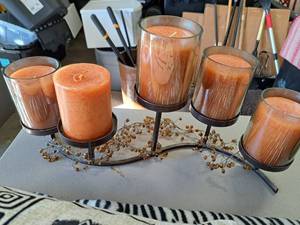 lot 406 image: 5-Candle Candleholder