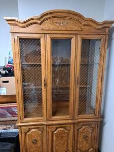 lot 303 image: Wood Hutch