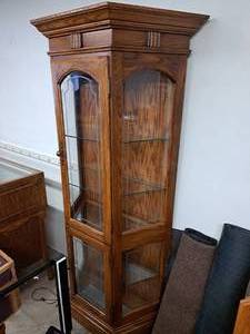 lot 304 image: Wood Hutch