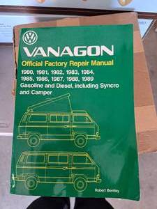 lot 453 image: Vanagon Repair Manual