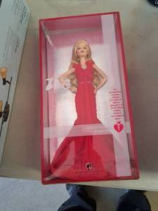 lot 463 image: Barbie Go Red For Women American Heart Association Doll (in original packaging)