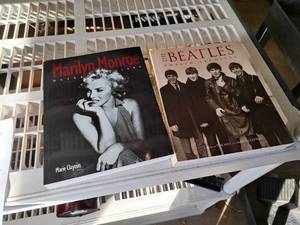 lot 452 image: Lot of (2) Coffee Table Books - The Beatles Unseen Archives, Marilyn Monroe Unseen Archives
