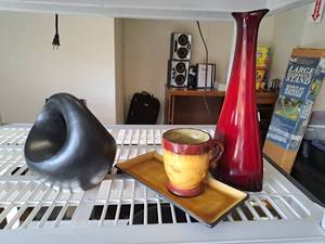 lot 446 image: Lot of (3) Table Vases