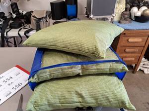 lot 553 image: Lot of (3) Throw Pillows