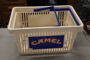 lot 563 image: Camel Plastic Basket
