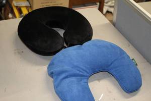 lot 754 image: Lot of (2) Neck Pillows