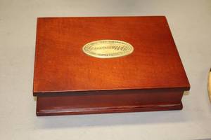 lot 597 image: Wooden Storage Box
