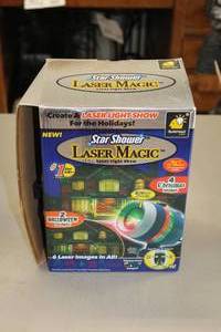 lot 590 image: Star Shower Laser Magic Show Projector