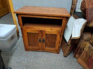 lot 345 image: Wood Wood Side Table