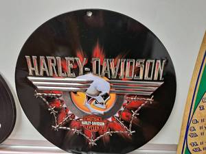 lot 298 image: Harley-Davidson Metal Sign