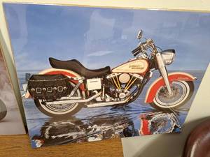lot 292 image: Harley-Davidson Print