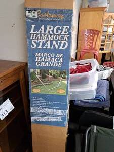 lot 300D image: Size Large Hammock Stand (in original packaging)