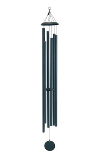 lot 11 image: MSRP $400&nbspCorinthian Bells 74-inch Windchime -Turn your backyard into the peaceful retreat youve been dreaming of. Its graceful bell tones will sooth away the stress of the day. Listen To Youtube